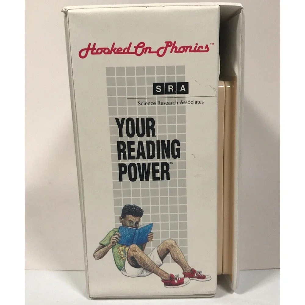 Vintage Hooked On Phonics SRA Your Reading Power Kit Cassettes Cards Don Parker